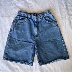 Vintage sturdy Lee denim Bermuda shorts